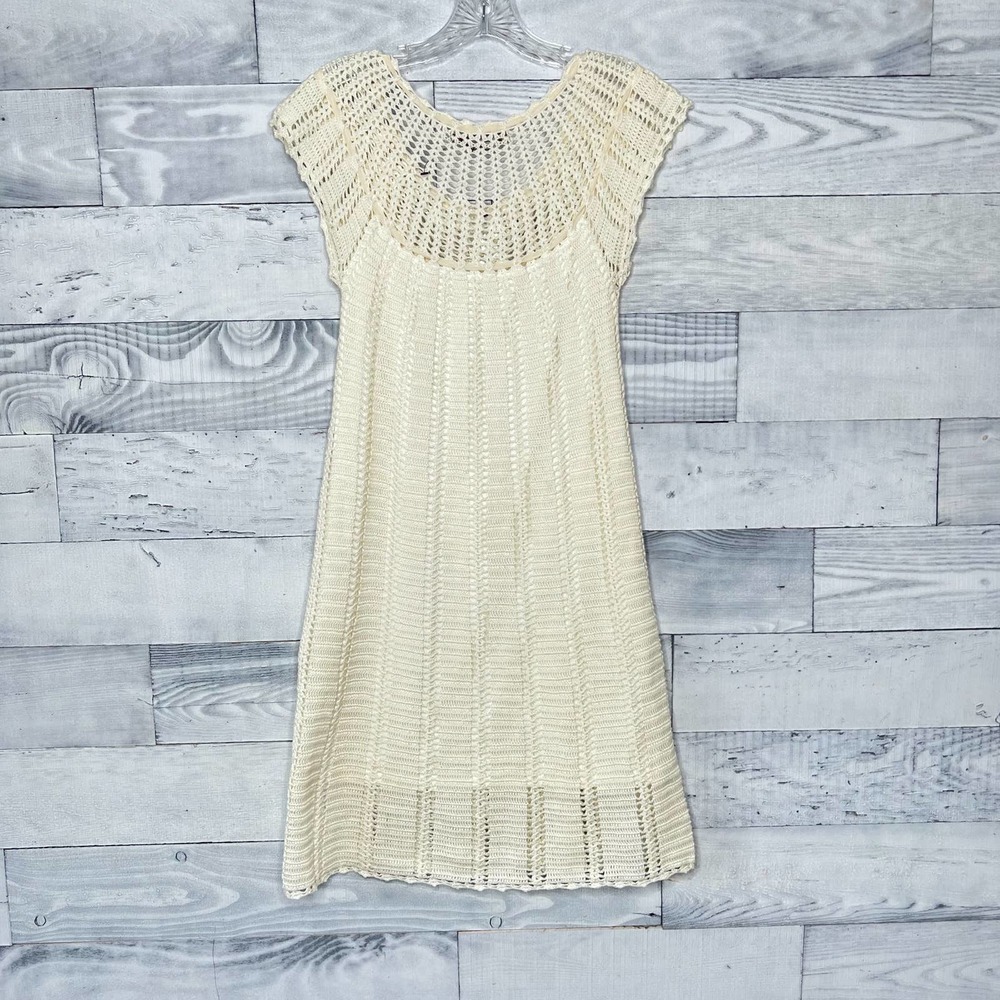 BCBGMaxAzria Crochet Knit Dress - Picture 6 of 6